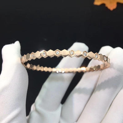 BEE LOVE SILVER DIAMOND BRACELET - LUX VERSE - Luxury designer fashion outlet