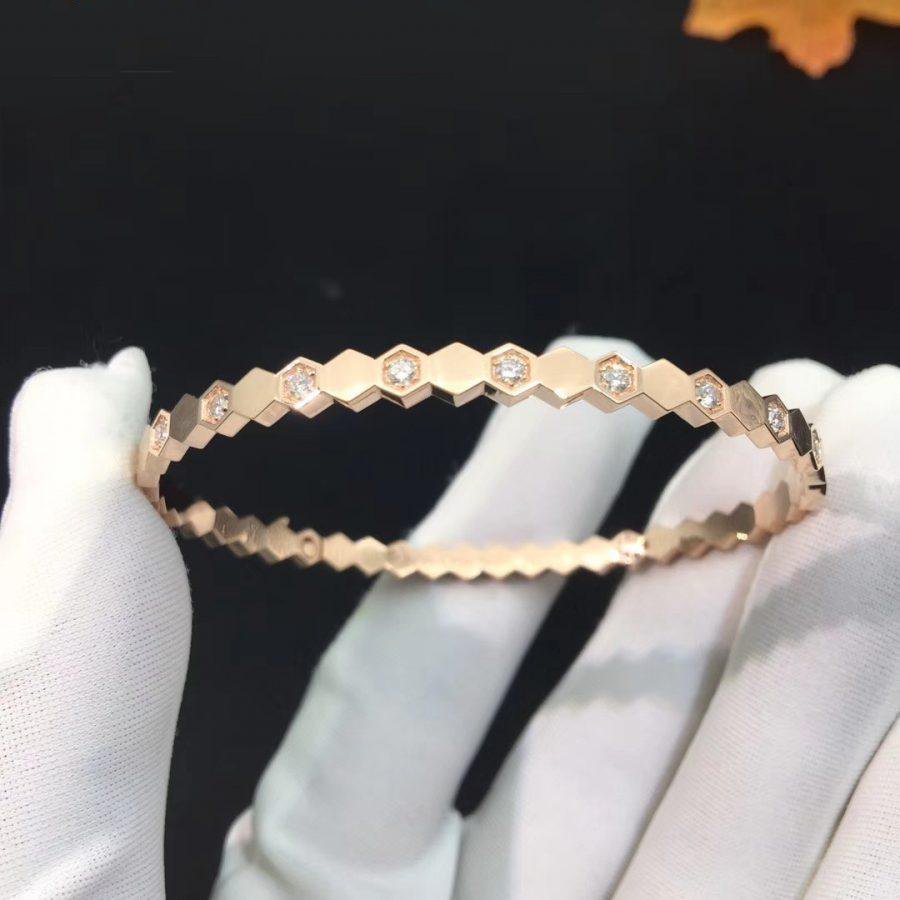Bee Love Rose Gold Diamond Bracelet – LUX VERSE Luxury Designer Fashion Outlet