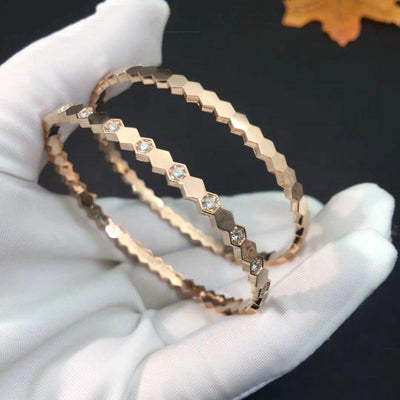 BEE LOVE SILVER DIAMOND BRACELET - LUX VERSE - Luxury designer fashion outlet