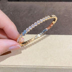 Bee Love Gold Bracelet Full Diamond – LUX VERSE Luxury Designer Fashion Outlet