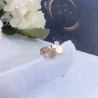 Bee Love Rose Gold Diamond Earrings – LUX VERSE Luxury Designer Fashion Outlet