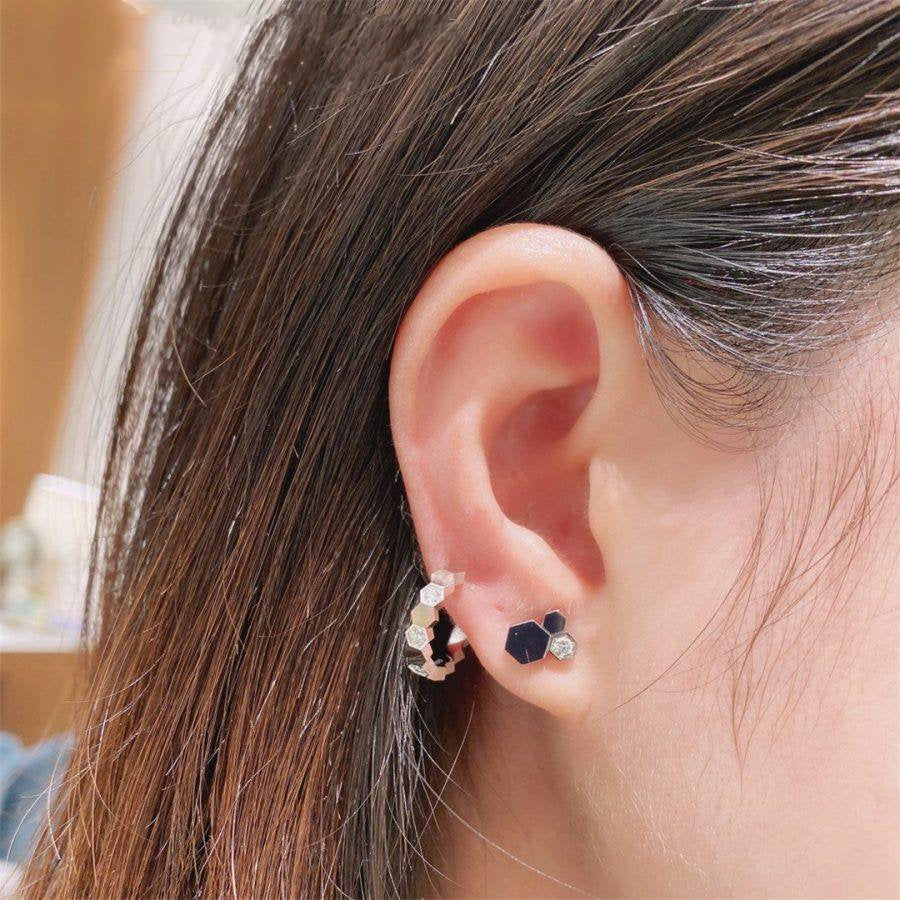 Bee Love Earrings Diamond – LUX VERSE Luxury Designer Fashion Outlet
