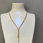 Bee Love Necklace Rose Gold Diamond – LUX VERSE Luxury Designer Fashion Outlet