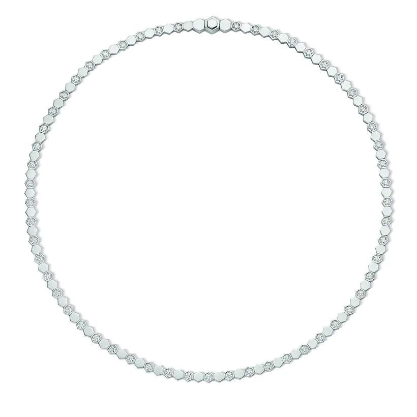 Bee Love Silver Necklace Diamond – LUX VERSE Luxury Designer Fashion Outlet