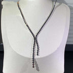 Bee Love Necklace Silver Diamond – LUX VERSE Luxury Designer Fashion Outlet