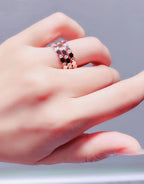 Bee Love Ring Rose Gold Diamond – LUX VERSE Luxury Designer Fashion Outlet