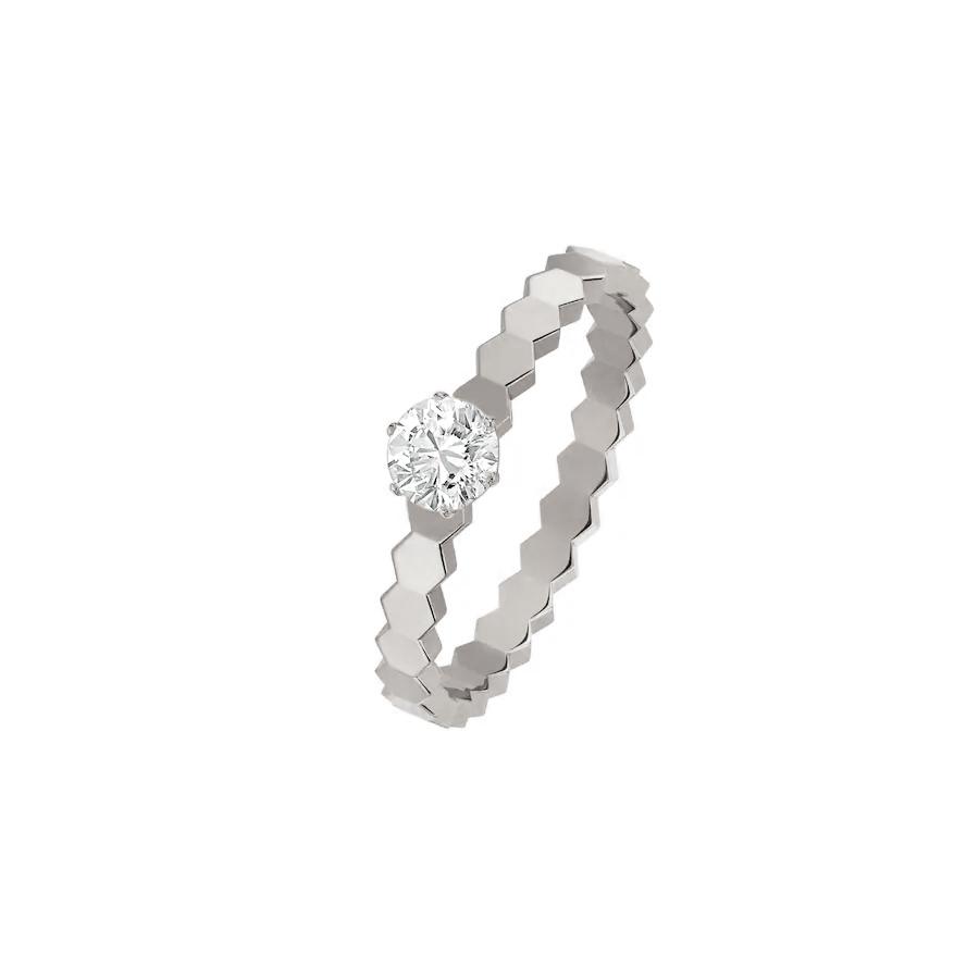 Bee Love Ring Silver 1 Diamond – LUX VERSE Luxury Designer Fashion Outlet