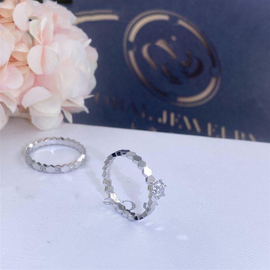 Bee Love Ring Silver 1 Diamond – LUX VERSE Luxury Designer Fashion Outlet