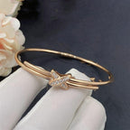 Jeux De Bracelet Rose Gold Diamonds – LUX VERSE Luxury Designer Fashion Outlet