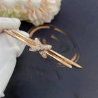 Jeux De Bracelet Rose Gold Diamonds – LUX VERSE Luxury Designer Fashion Outlet