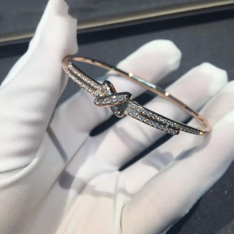Jeux De Bracelet Diamonds Rose Gold – LUX VERSE Luxury Designer Fashion Outlet