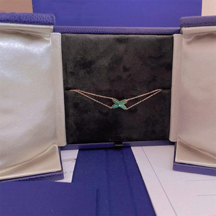 Jeux Bracelet Malachite Rose Gold 1 Diamond – LUX VERSE Luxury Designer Fashion Outlet
