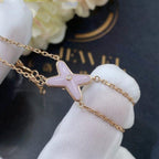 Jeux Bracelet Pink Mop Rose Gold 1 Diamond – LUX VERSE Luxury Designer Fashion Outlet