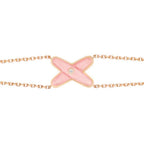 Jeux Bracelet Pink Mop Rose Gold 1 Diamond – LUX VERSE Luxury Designer Fashion Outlet