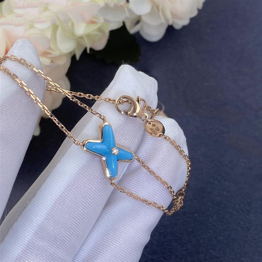 Jeux Bracelet Turquoise Rose Gold 1 Diamond – LUX VERSE Luxury Designer Fashion Outlet