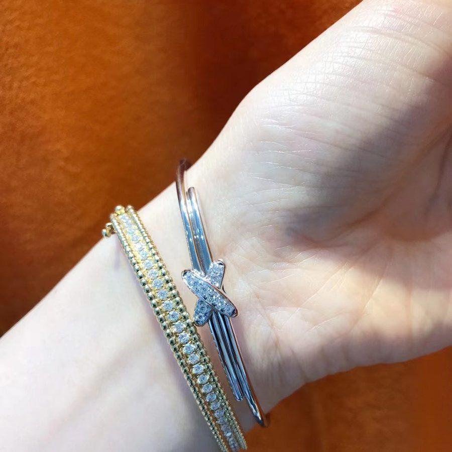 Jeux De Bracelet Silver Diamonds – LUX VERSE Luxury Designer Fashion Outlet