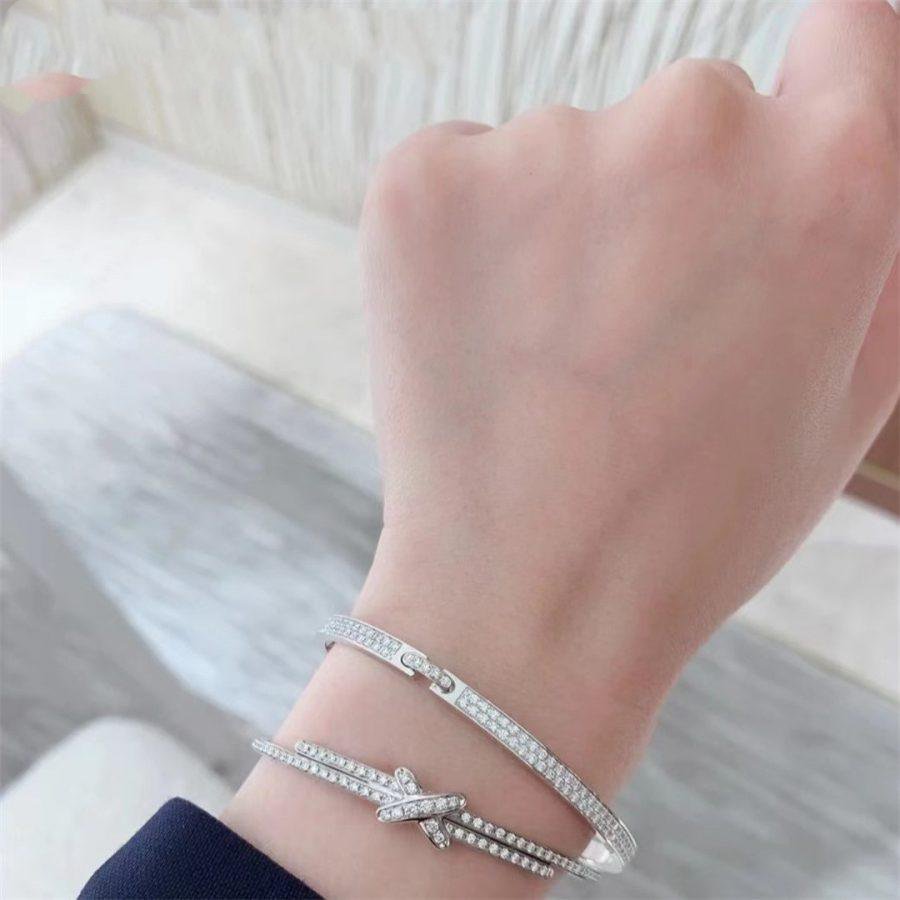 Jeux De Bracelet Diamonds Silver – LUX VERSE Luxury Designer Fashion Outlet