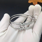 Jeux De Bracelet Diamonds Silver – LUX VERSE Luxury Designer Fashion Outlet