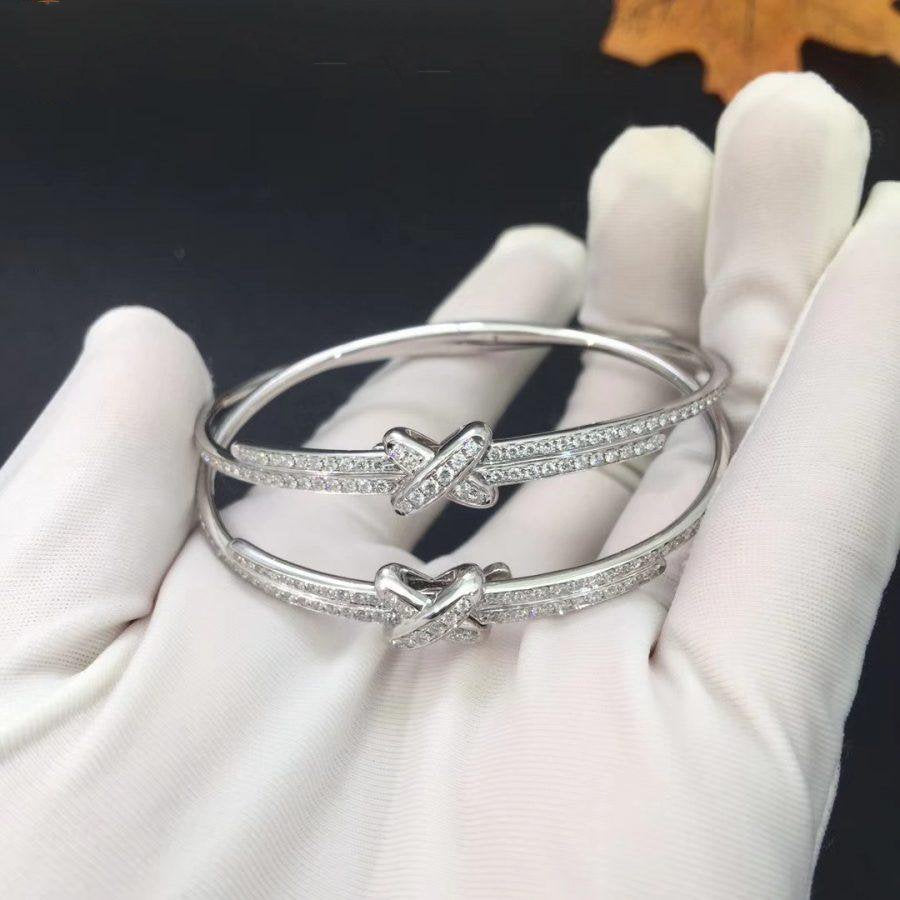 Jeux De Bracelet Diamonds Silver – LUX VERSE Luxury Designer Fashion Outlet