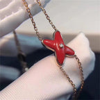 Jeux Bracelet Carnelian Rose Gold 1 Diamond – LUX VERSE Luxury Designer Fashion Outlet