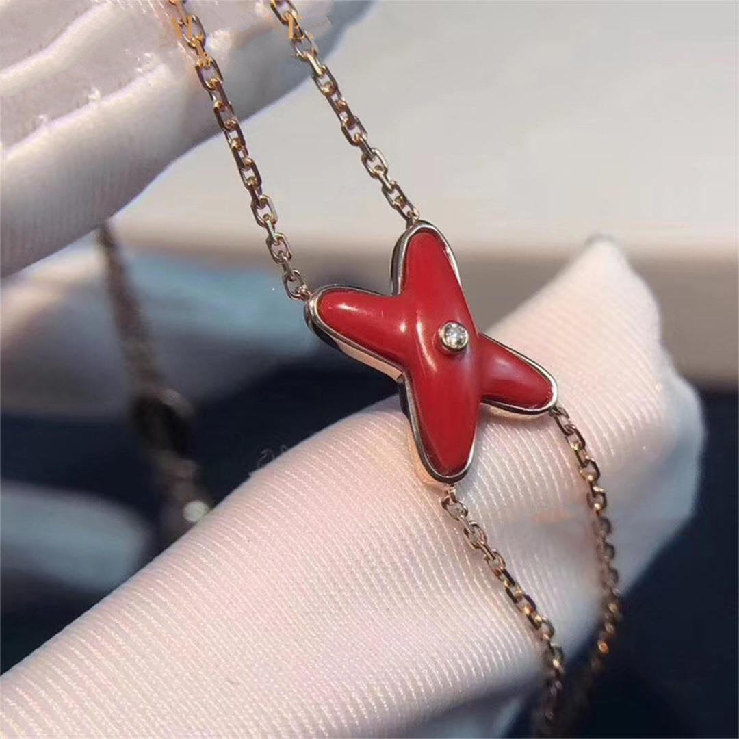 Jeux Bracelet Carnelian Rose Gold 1 Diamond – LUX VERSE Luxury Designer Fashion Outlet
