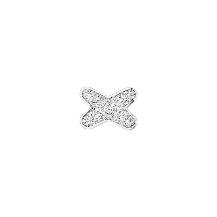 Jeux De Silver Diamond Earrings – LUX VERSE Luxury Designer Fashion Outlet