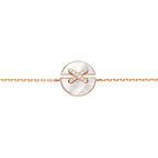 Jeux De Bracelet Mop Rose Gold Diamonds – LUX VERSE Luxury Designer Fashion Outlet