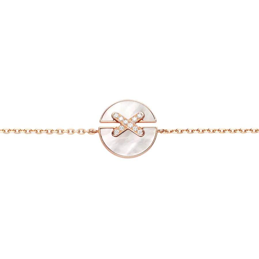 Jeux De Bracelet Mop Rose Gold Diamonds – LUX VERSE Luxury Designer Fashion Outlet