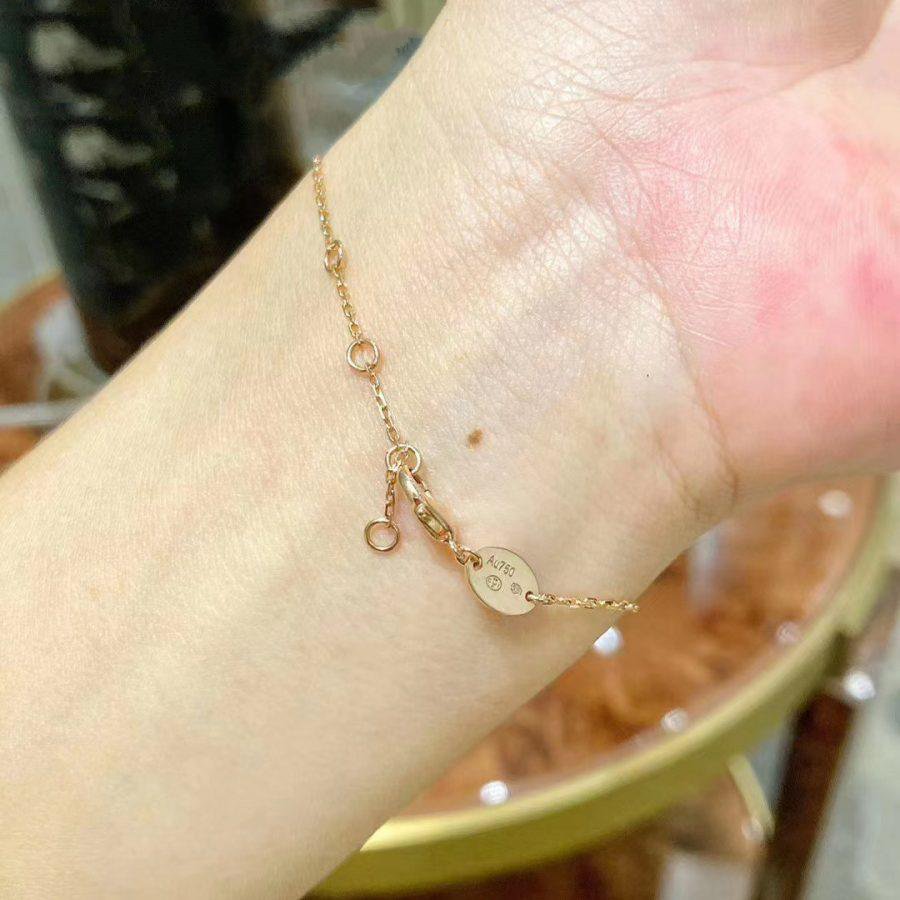 Jeux De Bracelet Mop Rose Gold Diamonds – LUX VERSE Luxury Designer Fashion Outlet