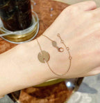 Jeux De Bracelet Mop Rose Gold Diamonds – LUX VERSE Luxury Designer Fashion Outlet