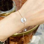 Jeux De Bracelet Mop Rose Gold Diamonds – LUX VERSE Luxury Designer Fashion Outlet