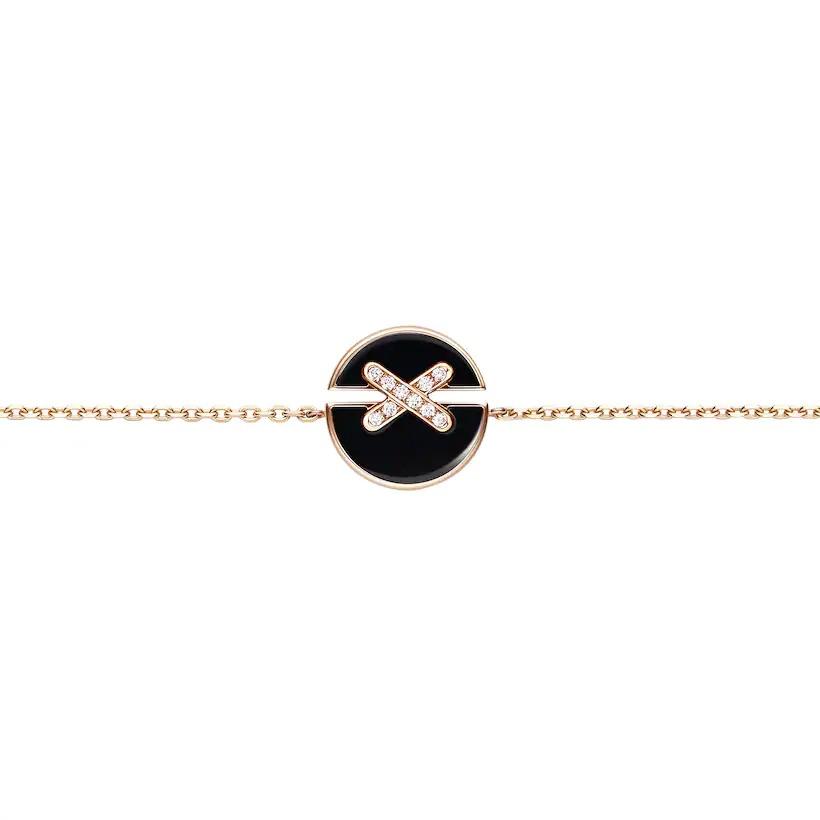 Jeux De Bracelet Onyx Rose Gold Diamond – LUX VERSE Luxury Designer Fashion Outlet