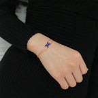 Jeux Bracelet Agate Rose Gold 1 Diamond – LUX VERSE Luxury Designer Fashion Outlet