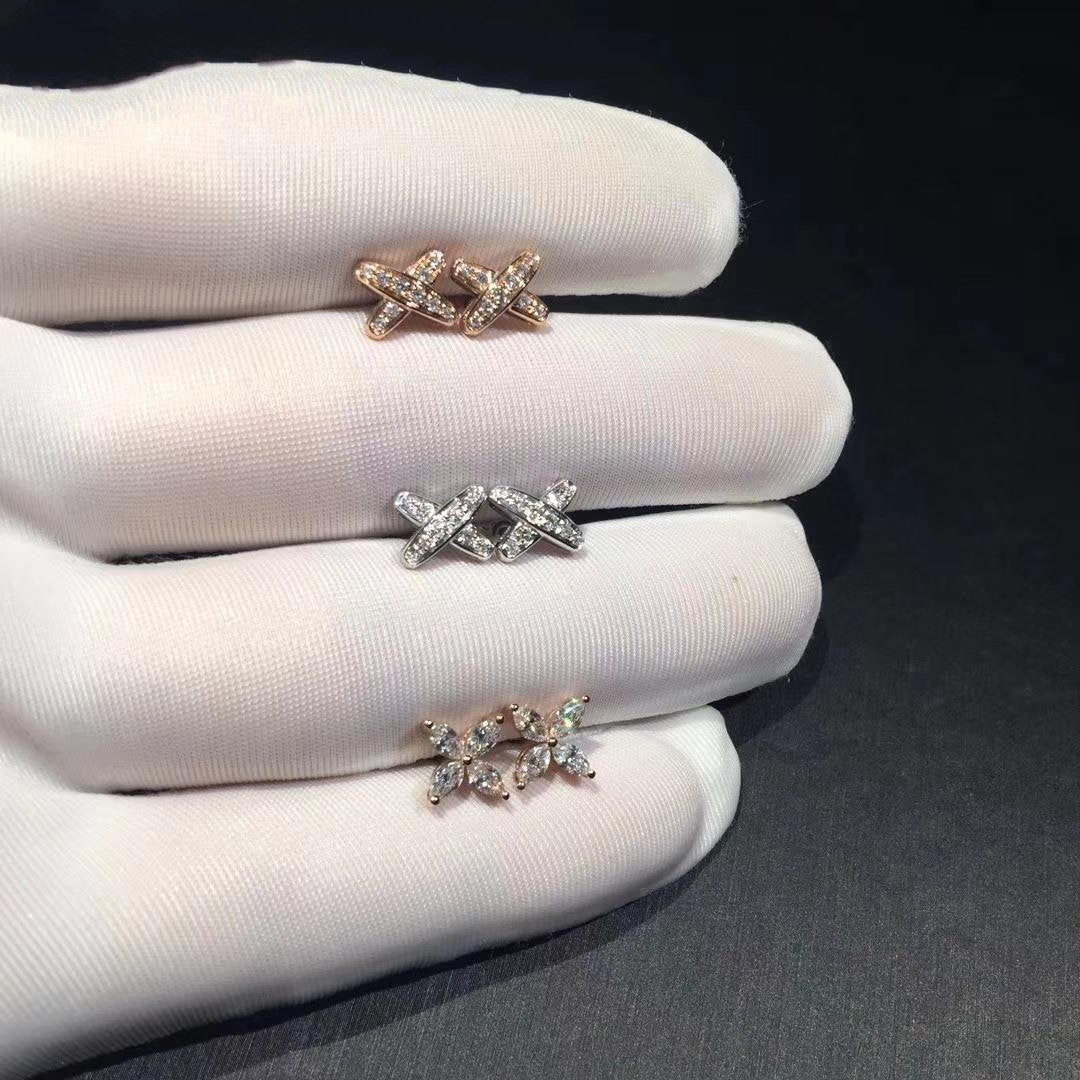 Jeux De Diamond Earrings – LUX VERSE Luxury Designer Fashion Outlet