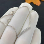Josephine Silver Diamonds Bracelet – LUX VERSE Luxury Designer Fashion Outlet