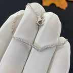 Josephine Silver Diamonds Bracelet – LUX VERSE Luxury Designer Fashion Outlet