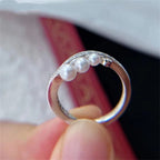 Josephine Silver Diamond Ring – LUX VERSE Luxury Designer Fashion Outlet