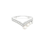 Josephine Silver Diamond Ring – LUX VERSE Luxury Designer Fashion Outlet