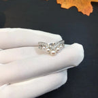 Josephine Ring Silver Diamond – LUX VERSE Luxury Designer Fashion Outlet