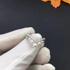 Josephine Ring Silver Diamond – LUX VERSE Luxury Designer Fashion Outlet