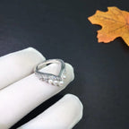 Josephine Ring Silver Diamond – LUX VERSE Luxury Designer Fashion Outlet