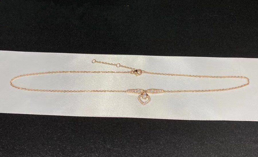 Josephine Gold Diamond Necklace – LUX VERSE Luxury Designer Fashion Outlet