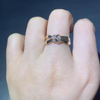 Liens Ring Rose Gold Diamond – LUX VERSE Luxury Designer Fashion Outlet
