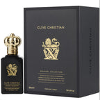 Clive Christian X 1.7 oz Parfum for men – the commanding character of this masculine perfume can be attributed to dry, smoky – LUX VERSE Luxury Designer Fashion Outlet