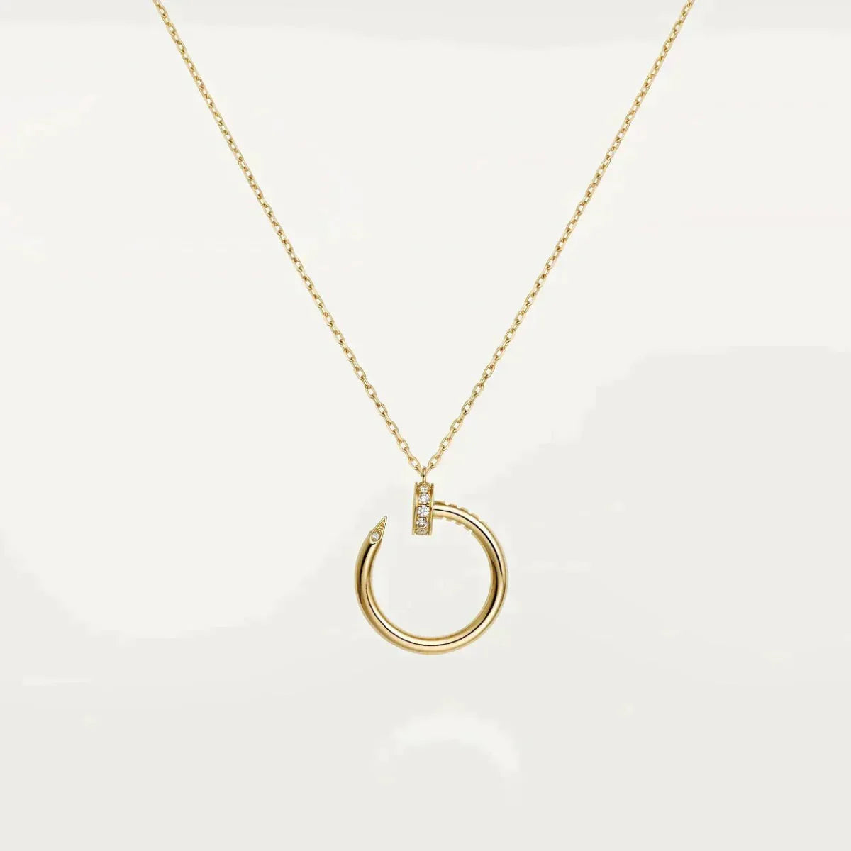 Clove Bracelet - Gift Necklace – clove Necklace, double coated yellow gold 18K, set with 20 brilliant-cut zirconian – LUX VERSE Luxury Designer Fashion Outlet