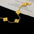 Clover 5 Motifs Bronzing Bracelet – LUX VERSE Luxury Designer Fashion Outlet