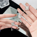 Clover  5 Flowers Laser Bracelet Silver – LUX VERSE Luxury Designer Fashion Outlet
