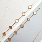 Clover 5 Pink Mop Bracelet – LUX VERSE Luxury Designer Fashion Outlet