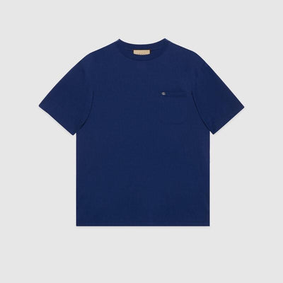 Cotton jersey T-shirt with Double G - LUX VERSE - Luxury designer fashion outlet