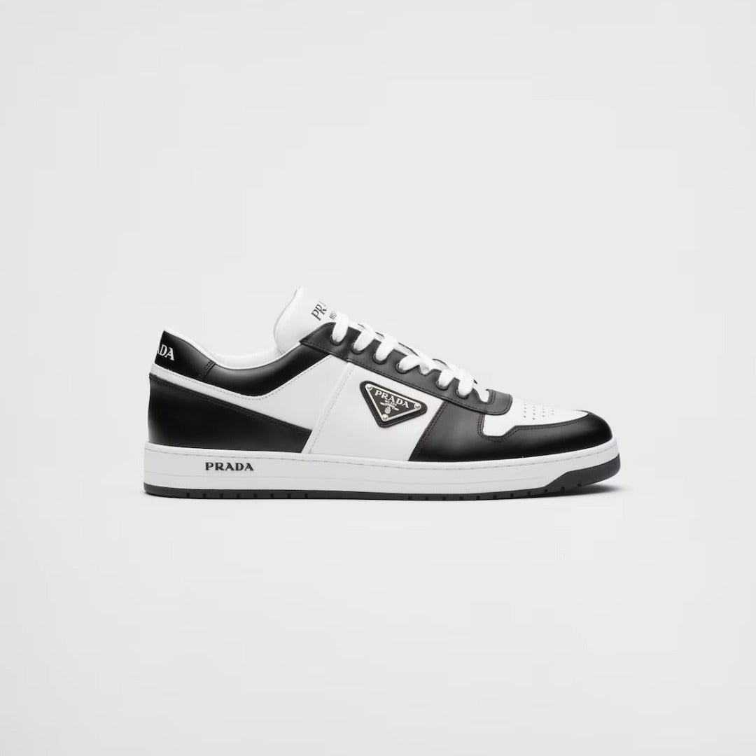 Downtown Leather Sneakers – these sporty leather sneakers are accented with different interpretations of – LUX VERSE Luxury Designer Fashion Outlet